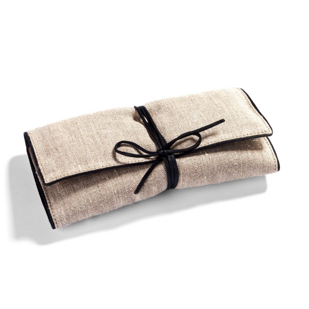 Pochette de voyage pour bijoux Beige pièces